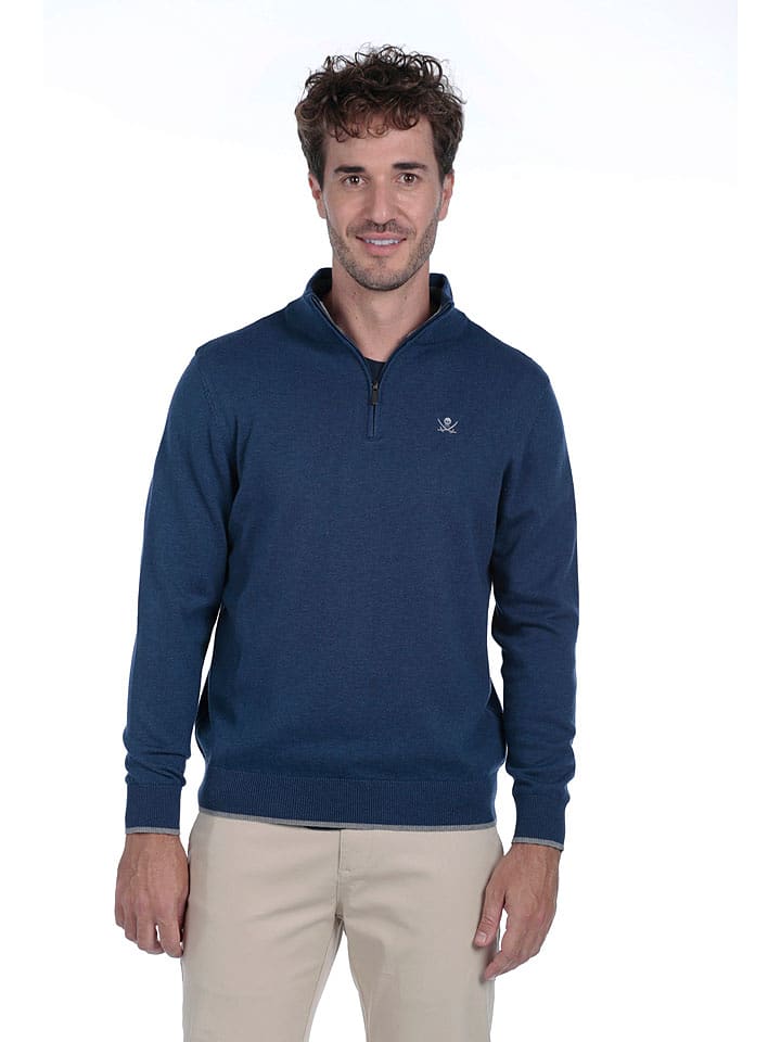 The Time of Bocha Sweter w kolorze granatowym rozmiar: M