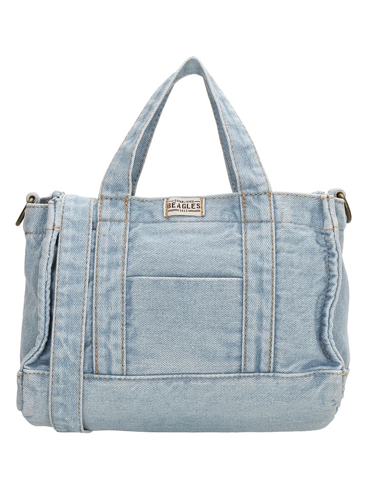 Beagles Torebka w kolorze błękitnym - 22 x 14 x 10 cm rozmiar: onesize