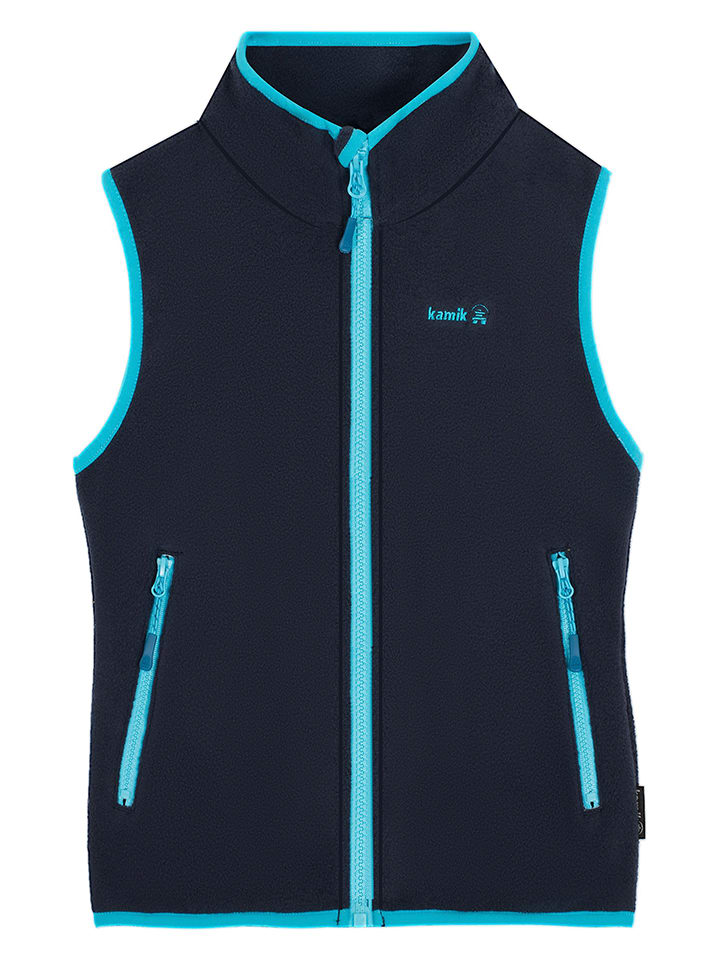 Kamik Kamizelka polarowa "Dawn" w kolorze granatowym rozmiar: 98