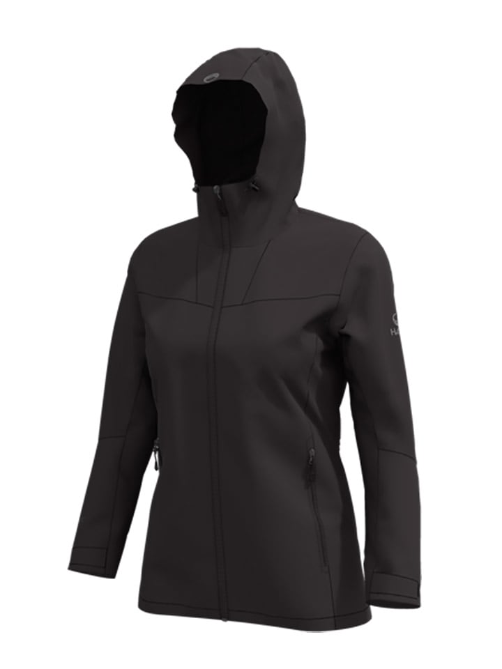 Halti Kurtka softshellowa "Forter" w kolorze czarnym rozmiar: 38