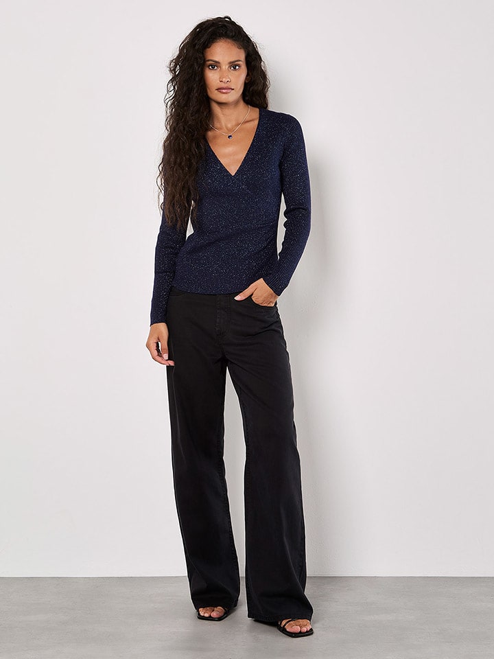 Apricot Sweter w kolorze granatowym rozmiar: XS