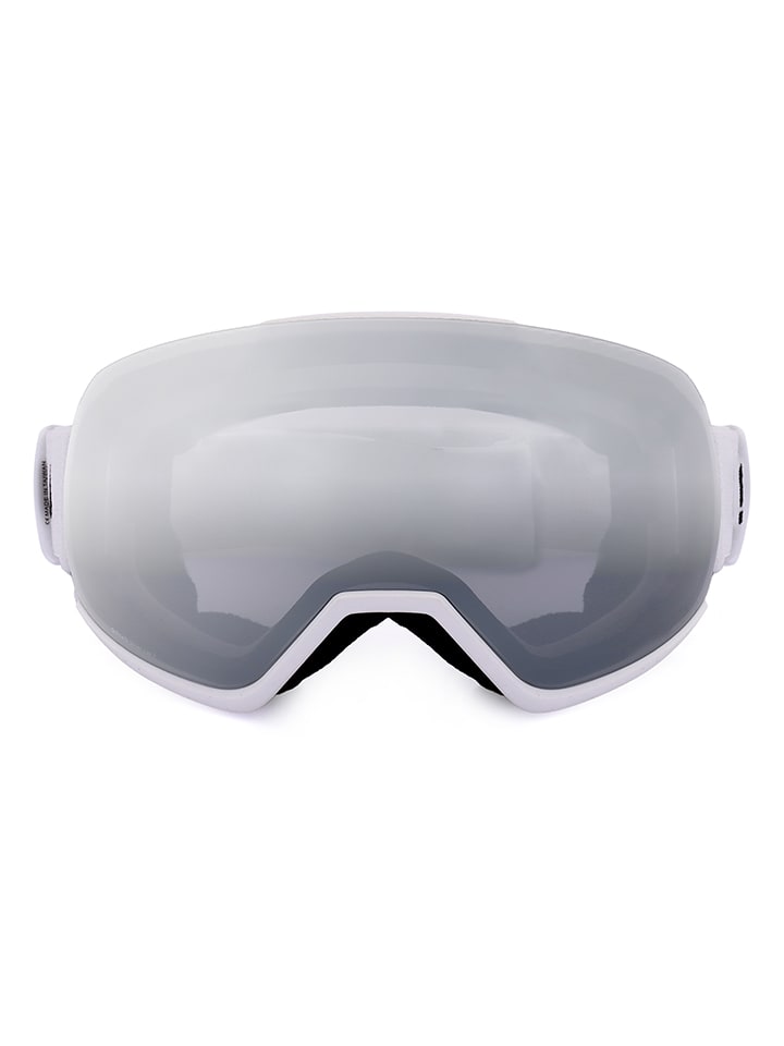 Briko Gogle narciarskie unisex w kolorze jasnoszarym rozmiar: onesize