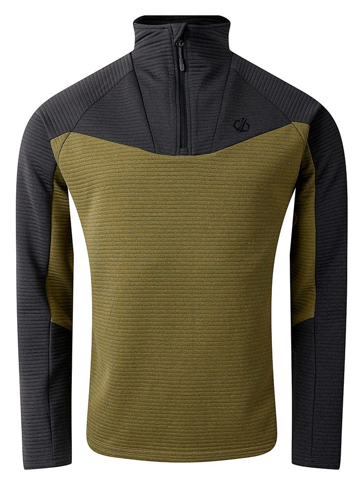 Dare 2b Koszulka funkcyjna "Dignify IV" w kolorze oliwkowo-czarnym rozmiar: L