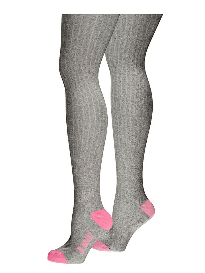 B.Nosy Rajstopy "Mia" w kolorze szarym rozmiar: 98/104