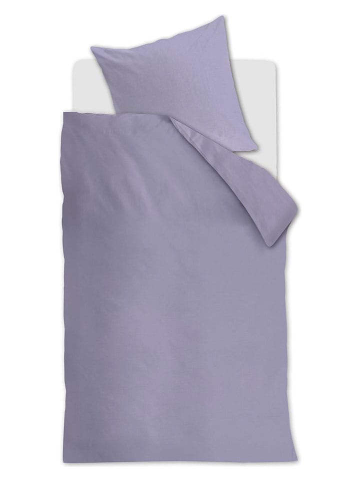 At Home Komplet pościeli "Easy" w kolorze fioletowym rozmiar: 135x200 cm
