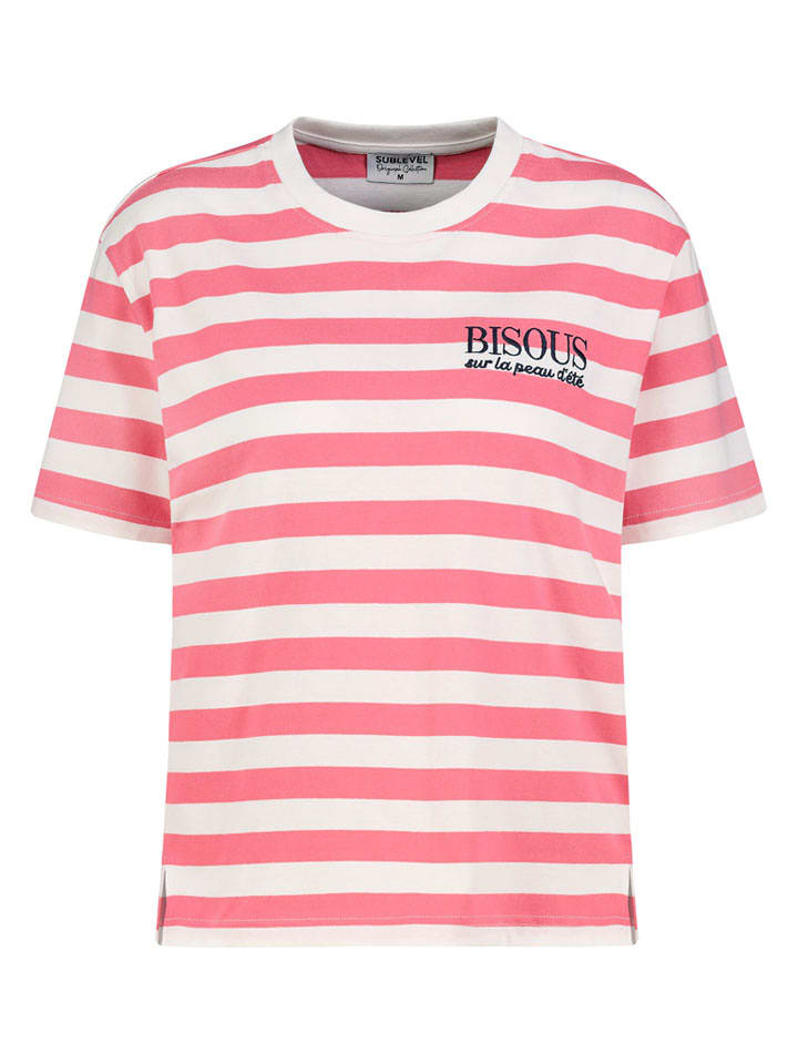 Sublevel Koszulka w kolorze jasnoróżowym rozmiar: XL