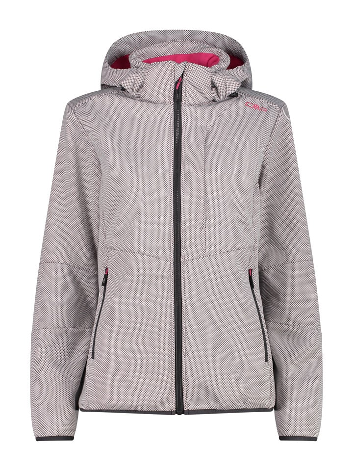 CMP Kurtka softshellowa w kolorze szarym rozmiar: 46