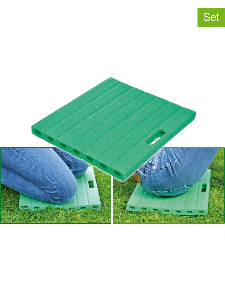 Garden Hero Podkładki (2 szt.) w kolorze zielonym pod kolana - 35 x 30 cm rozmiar: onesize