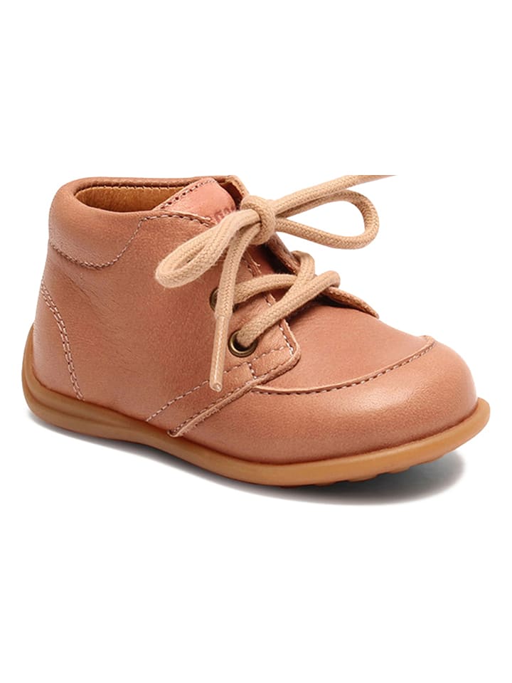 bisgaard Skórzane buty w kolorze jasnoróżowym do nauki chodzenia rozmiar: 24