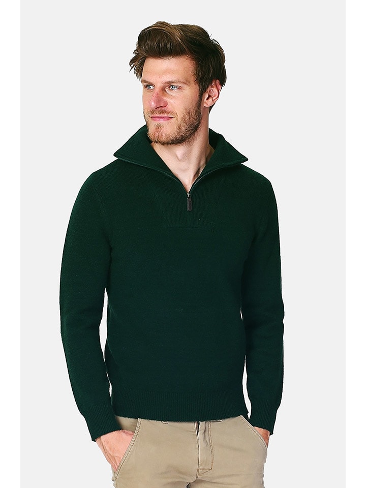 William de Faye Sweter w kolorze ciemnozielonym rozmiar: 42