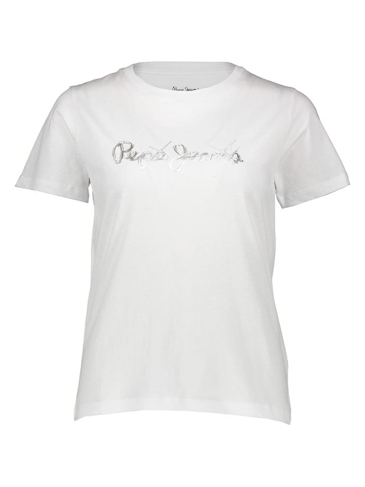 Pepe Jeans Koszulka w kolorze białym rozmiar: S