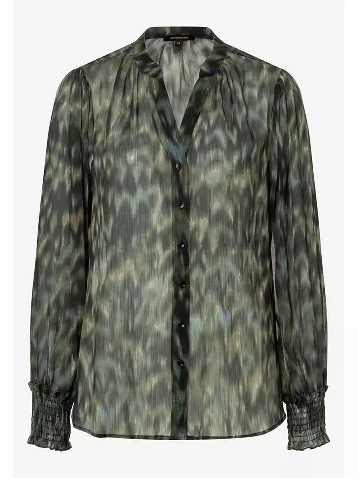 More & More Bluzka w kolorze khaki rozmiar: 36