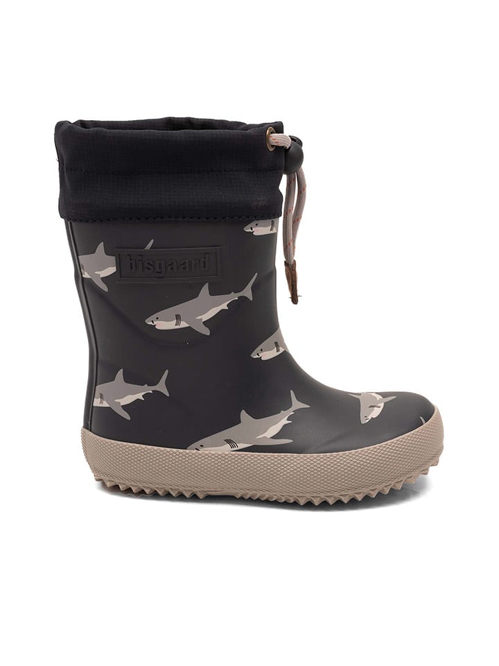 bisgaard Kalosze termiczne w kolorze antracytowym rozmiar: 25