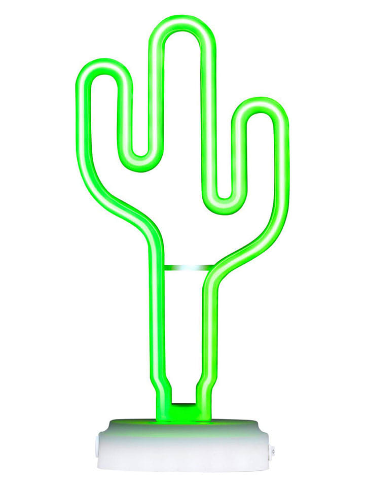 GRUNDIG Lampa dekoracyjna LED w kolorze zielonym - 14 x 29 cm rozmiar: onesize