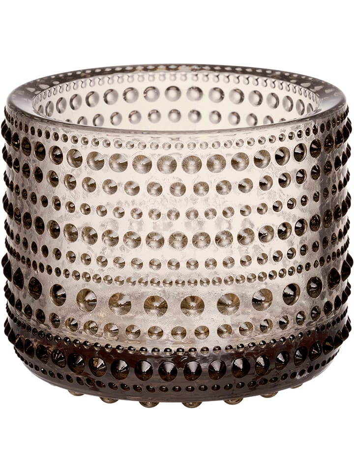 iittala Świecznik "Kastehelmi" w kolorze beżowym - Ø 6,4 cm rozmiar: onesize
