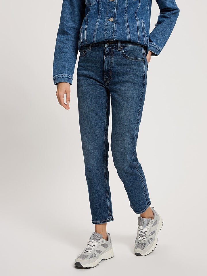 Cross Jeans Dżinsy - Regular fit - w kolorze granatowym rozmiar: 27W