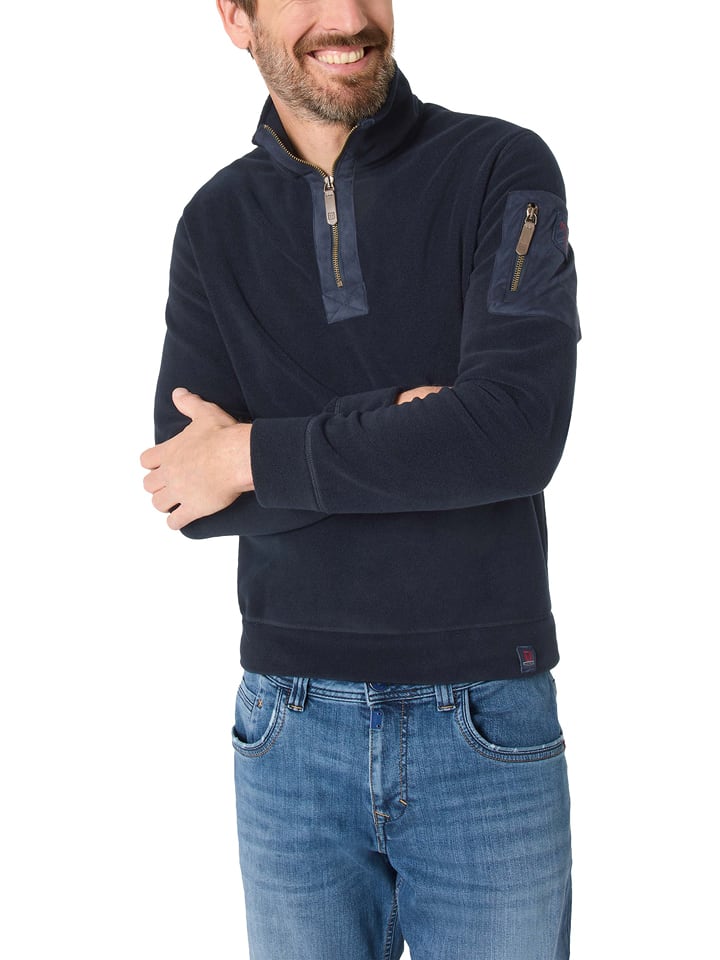 Timezone Bluza polarowa w kolorze granatowym rozmiar: XL