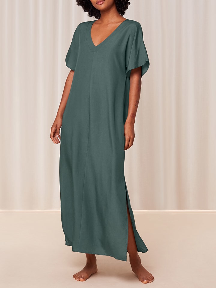 Triumph Sukienka plażowa w kolorze ciemnozielonym rozmiar: 38