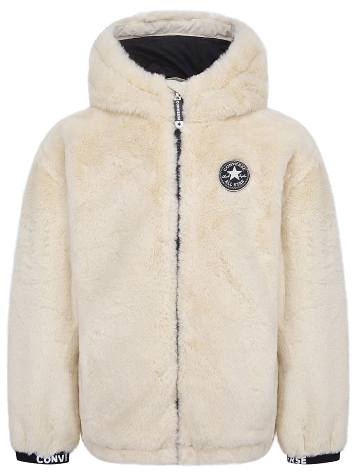 Converse Kurtka polarowa w kolorze kremowym rozmiar: 158-170