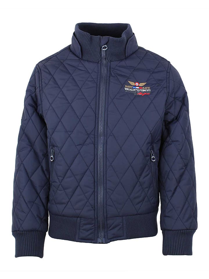 Peak Mountain Kurtka pikowana w kolorze granatowym rozmiar: 104