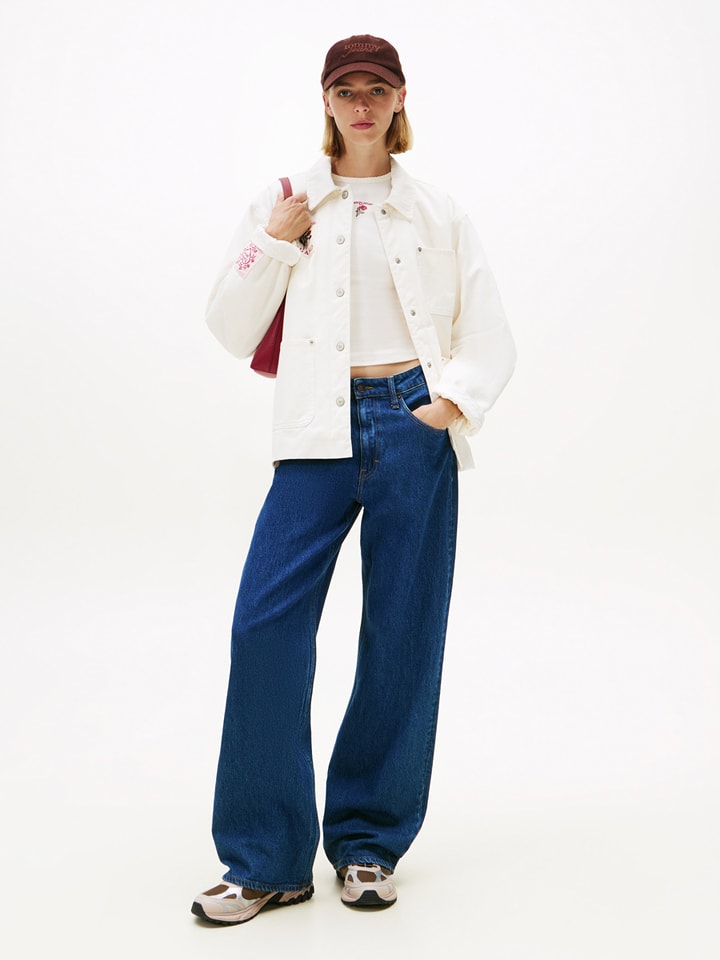 TOMMY JEANS Dżinsy - Comfort fit - w kolorze granatowym rozmiar: W25/L30