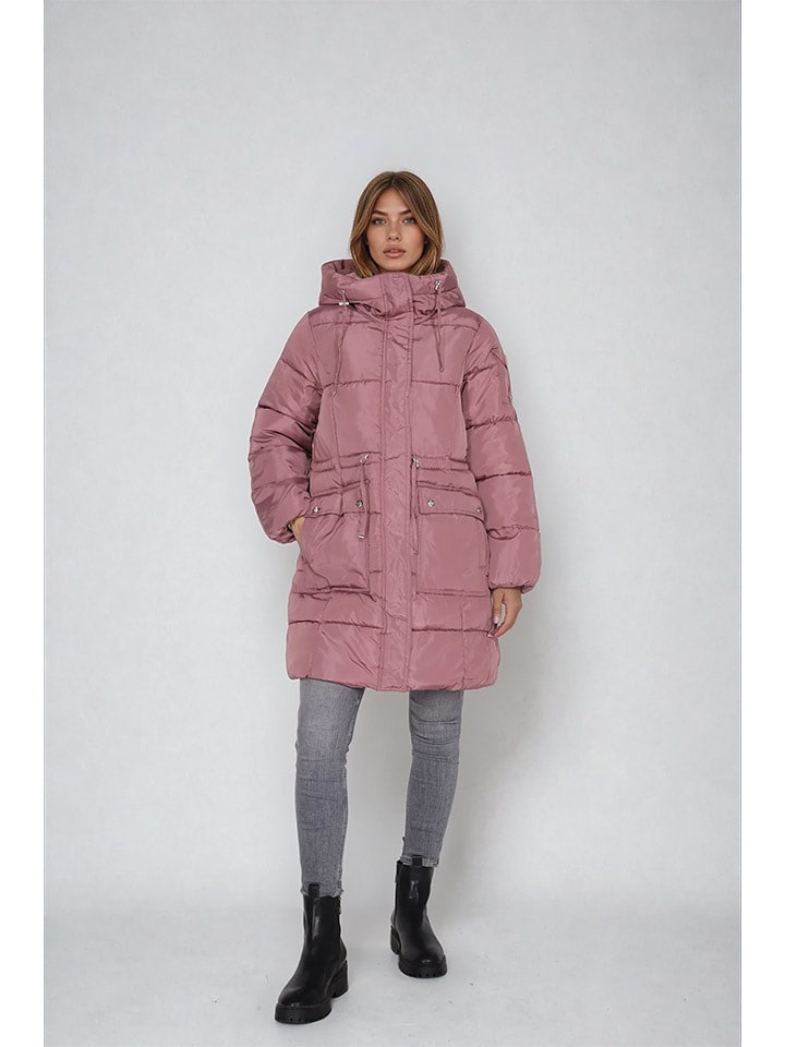 Steve Madden Parka w kolorze jasnoróżowym rozmiar: M