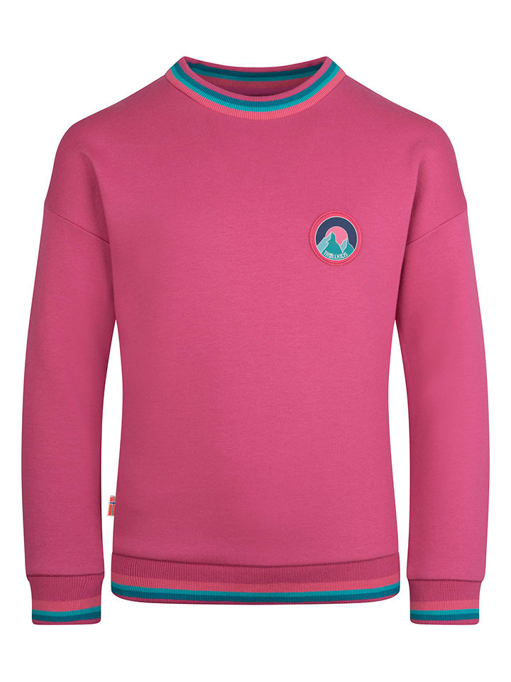 Trollkids Bluza "Senja" w kolorze różowym rozmiar: 92