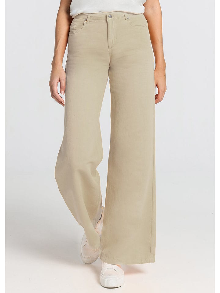 CIMARRON Spodnie w kolorze beżowym rozmiar: W33