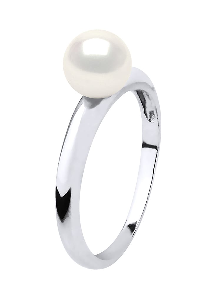 Mitzuko Złoty pierścionek z perłą rozmiar: 62