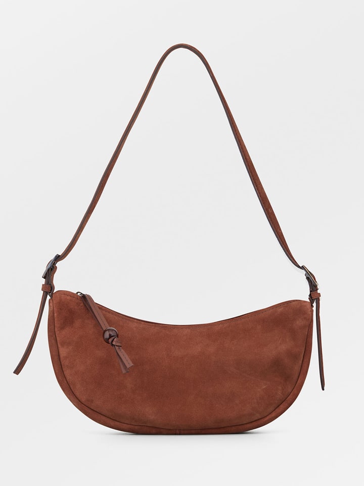 Becksöndergaard Skórzana torebka "Tacey" w kolorze brązowym - 29 x 14 cm rozmiar: onesize