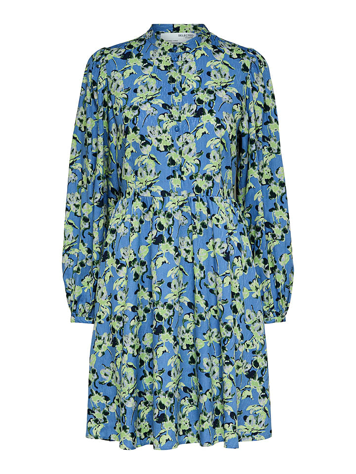 SELECTED FEMME Sukienka "Jana" w kolorze błękitnym rozmiar: 38