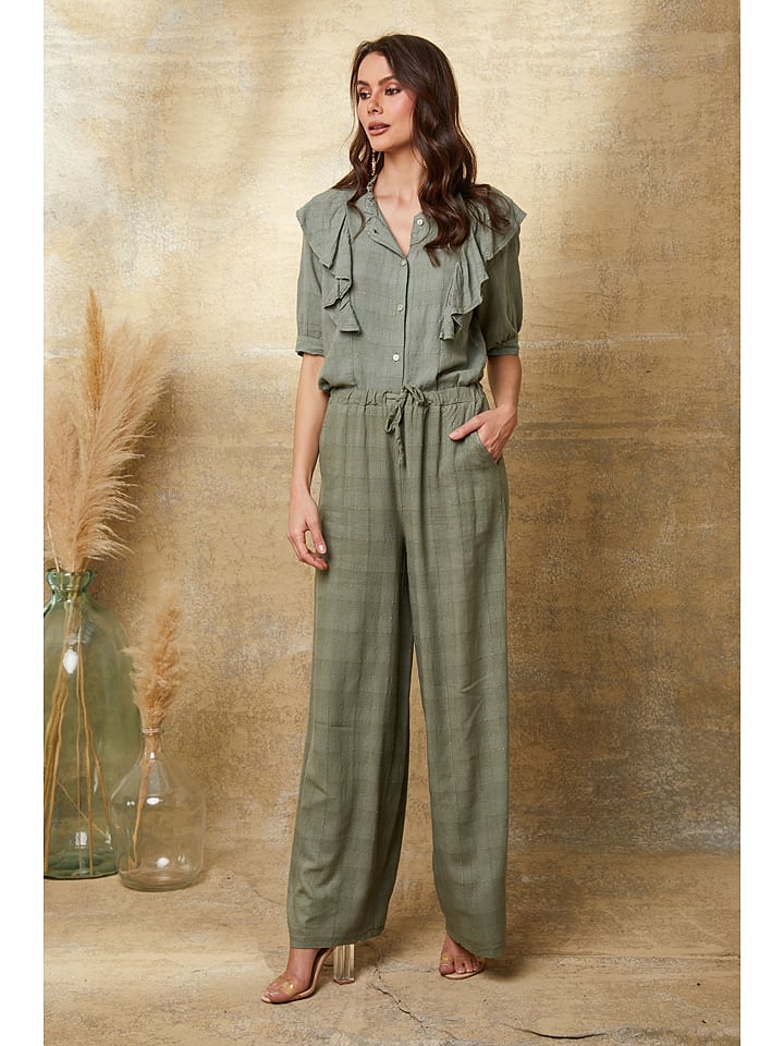 Joséfine Bluzka "Bastide" w kolorze khaki rozmiar: XL