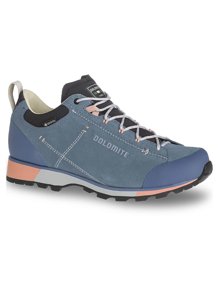 DOLOMITE Skórzane buty turystyczne "54 Hike Low Evo GTX" w kolorze błękitnym rozmiar: 39,5