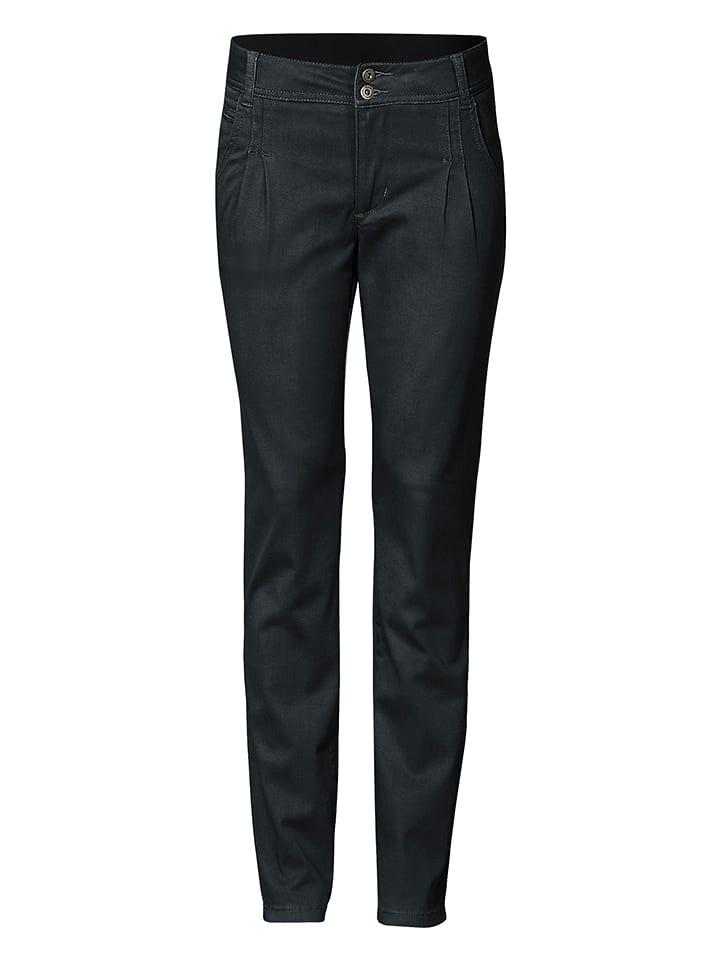 Heine Spodnie chino w kolorze czarnym rozmiar: W25