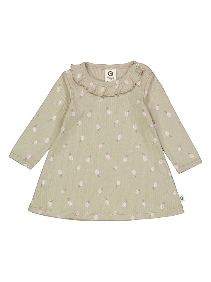 müsli Sukienka w kolorze beżowym rozmiar: 74