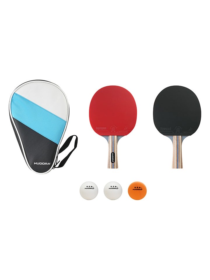 Hudora 5-częściowy zestaw "Tournament" ze wzorem do tenisa stołowego rozmiar: onesize