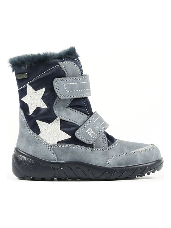 Richter Shoes Kozaki zimowe w kolorze błękitnym rozmiar: 32