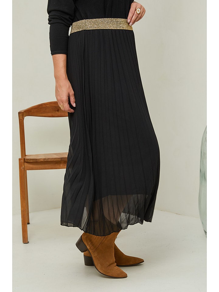 Curvy Lady Spódnica w kolorze czarnym rozmiar: 44/46