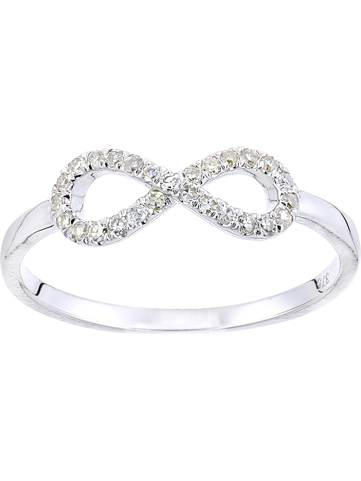 Revoni Złoty pierścionek z diamentami rozmiar: 50