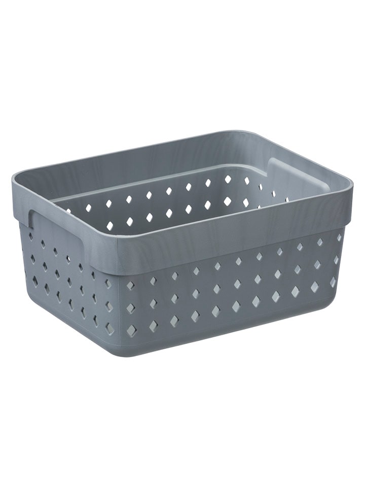 NHG Kosz w kolorze szarym - 15,8 x 7,3 x 11,8 cm rozmiar: onesize