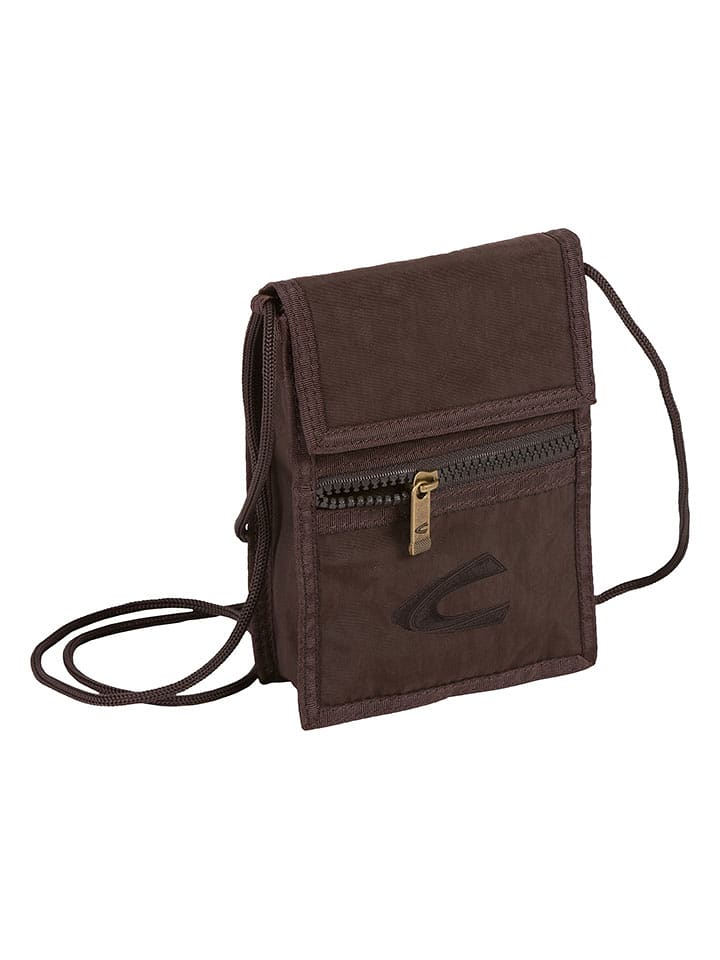 Camel Active Podróżny portfel "Journey" w kolorze ciemnobrązowym - 11,5 x 16,5 x 4 cm rozmiar: onesize