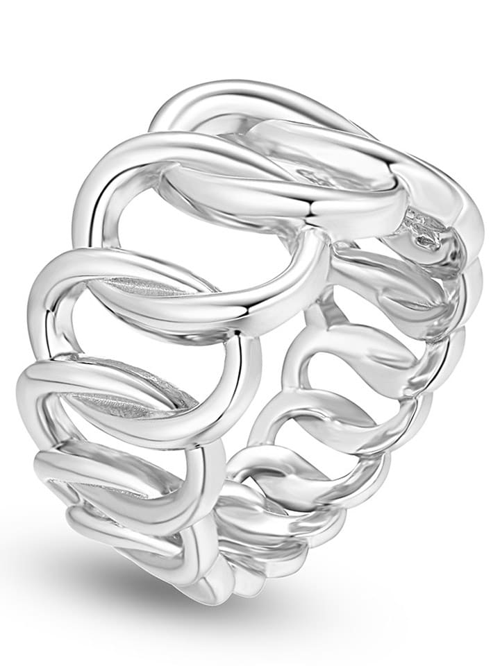 Eclat d'Argent Srebrny pierścionek rozmiar: 58