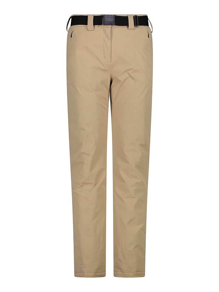 CMP Spodnie funkcyjne w kolorze beżowym rozmiar: 40