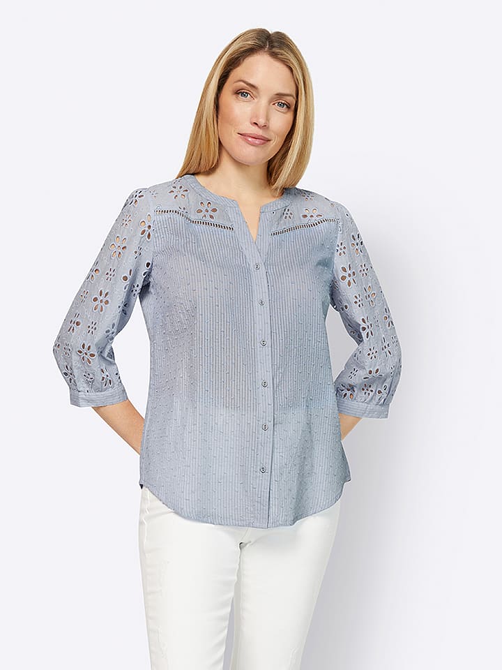 Heine Bluzka w kolorze błękitnym rozmiar: 44