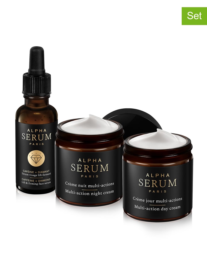 Alphasérum 3-częściowy zestaw do pielęgnacji twarzy rozmiar: onesize