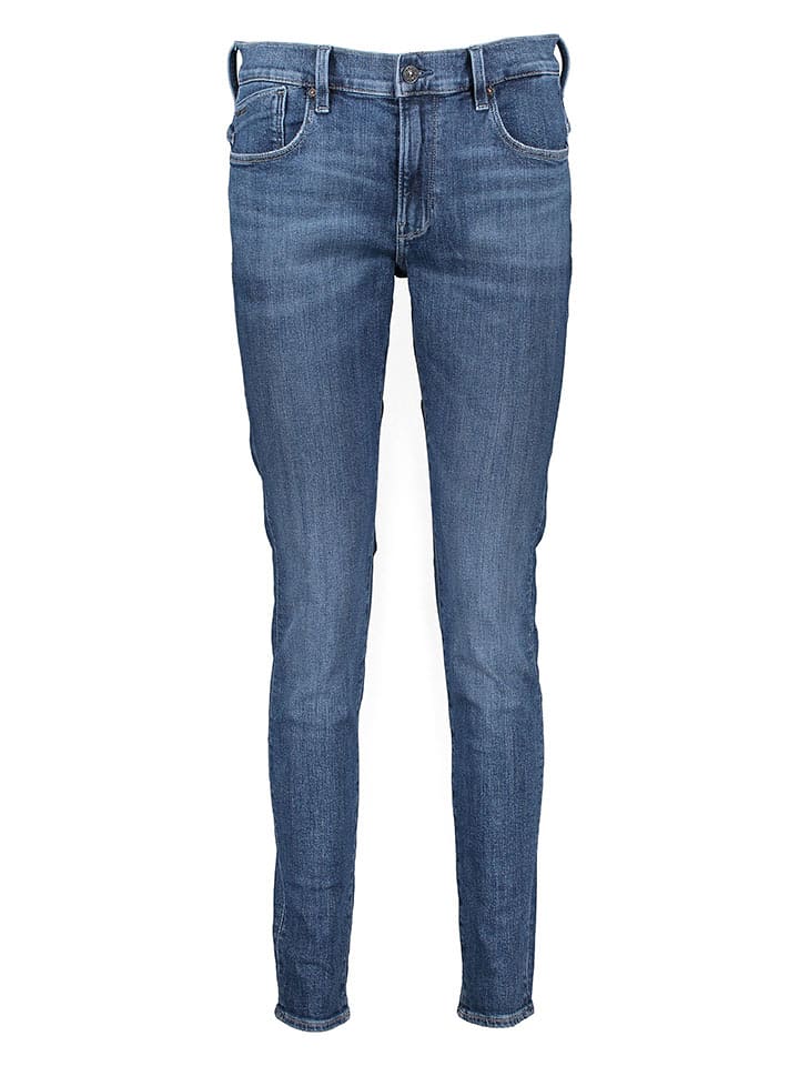 G-Star Dżinsy "Lhana" - Skinny fit - w kolorze niebieskim rozmiar: W28/L34