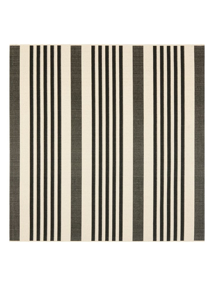 Safavieh Dywan "Courtryard" w kolorze beżowo-czarnym rozmiar: 122x122 cm