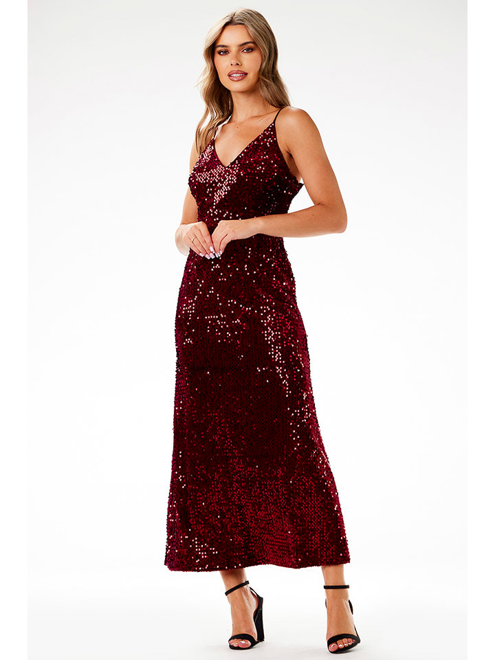 Awama Sukienka w kolorze czerwonym rozmiar: S