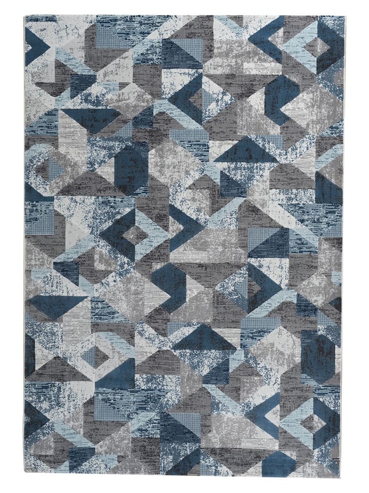 deco Rugs & Carpet Dywan "Double" w kolorze szaro-niebieskim rozmiar: 160x230 cm