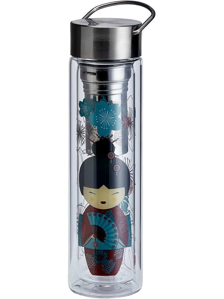 Eigenart Zaparzacz "Flowtea - Little Geisha" z kolorowym wzorem do herbaty - 350 ml rozmiar: onesize